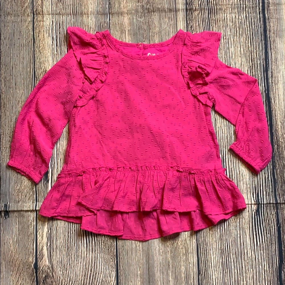 Girls Oshkosh Long Sleeve Shirt 18 Month